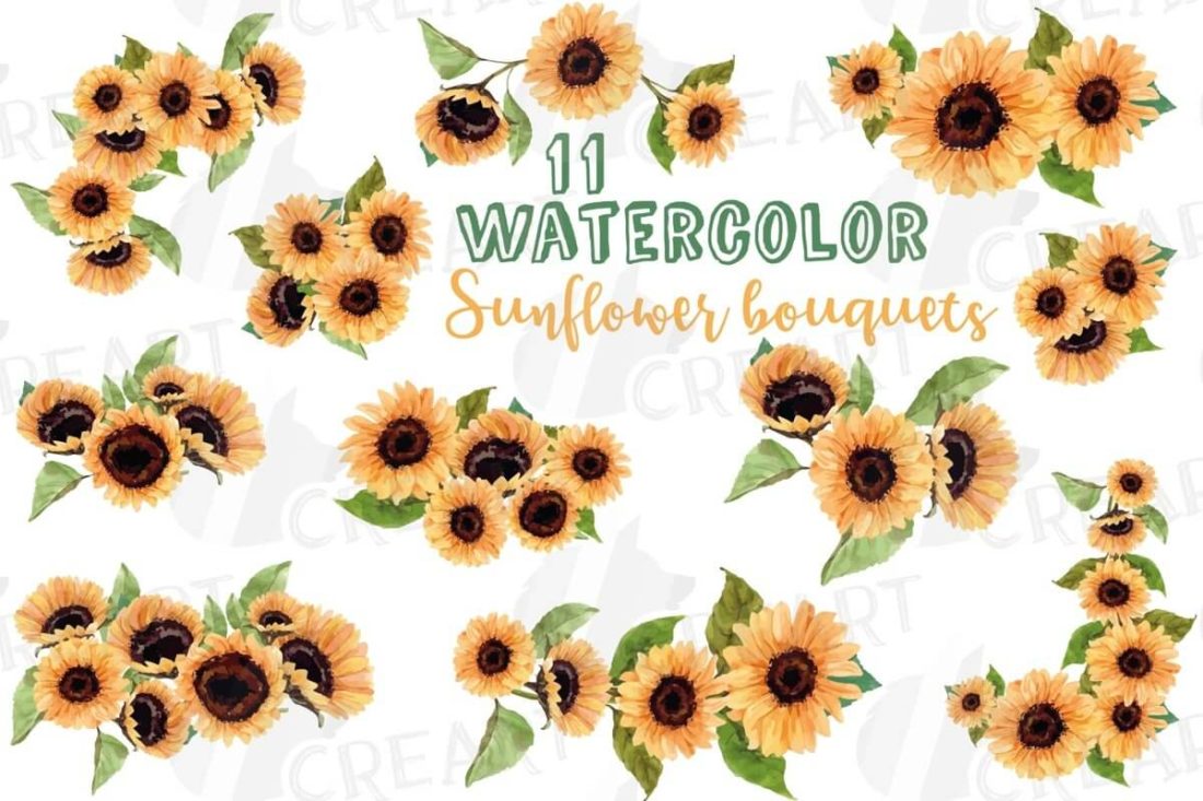 Sunflower Files for Crafts | Little Gray Squirrel